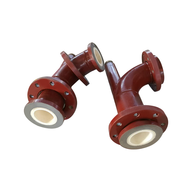 Tubo resistente all'usura con anello in ceramica